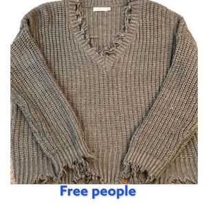 freepeople sweater brand LUSH size L